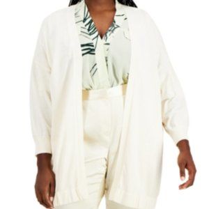 Alfani - Cream Cardigan 3X Size (Women)
